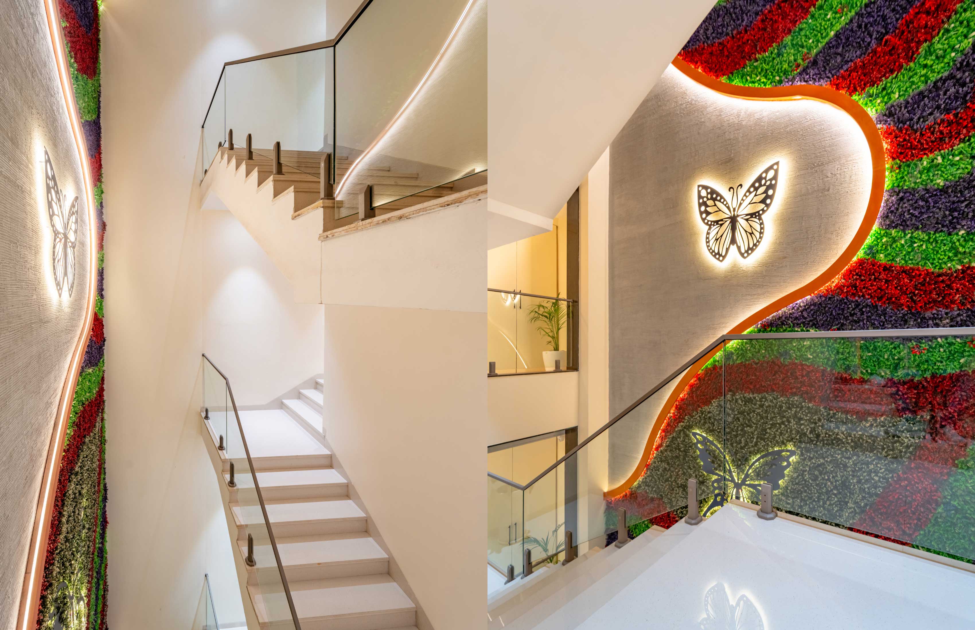 SCARLET Hotel staircase and lobby design